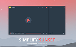 скин simplify sunset